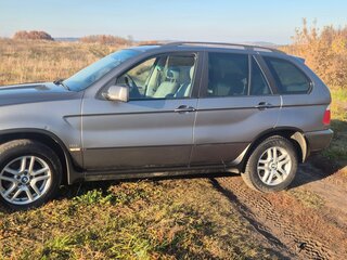 2004 BMW X5 3.0i I (E53) Рестайлинг, серый, 1100000 рублей, вид 4