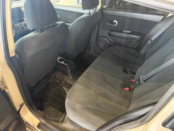 2010 Nissan Tiida I Рестайлинг, серебристый - вид 11