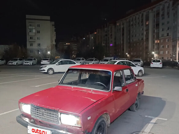 1998 Lada (ВАЗ) 2107, красный, 89000 рублей