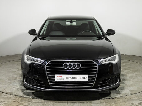 2016 Audi A6 IV (C7) Рестайлинг, синий, 2140000 рублей, вид 2