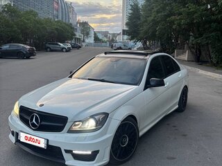 2012 Mercedes-Benz C-Класс 180 BlueEFFICIENCY III (W204) Рестайлинг, белый, 1450000 рублей, вид 3