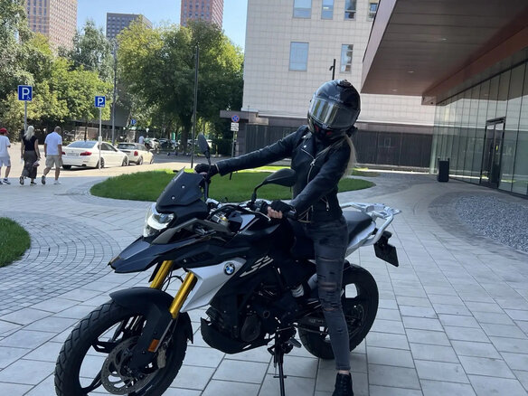 2023 BMW G 310 GS, чёрный, 470000 рублей - вид 7