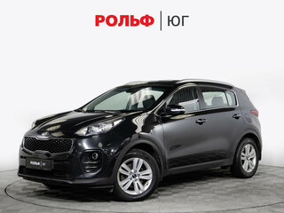 2018 Kia Sportage IV, чёрный, 1545000 рублей, вид 1