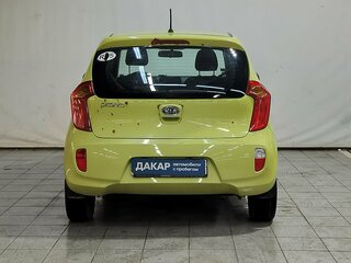 2011 Kia Picanto II, жёлтый, 420000 рублей, вид 5