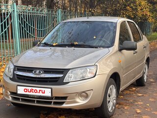 2013 Lada (ВАЗ) Granta I, бежевый, 324990 рублей, вид 1