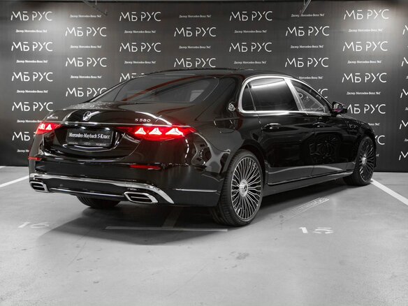 2026 Mercedes-Benz Maybach S-Класс 580 II (Z223) Рестайлинг, чёрный, 41837000 рублей - вид 3