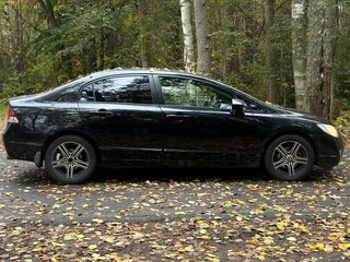 2008 Honda Civic VIII, чёрный, 525000 рублей, вид 4