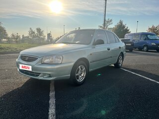 2008 Hyundai Accent ТагАЗ II, серебристый, 385000 рублей, вид 1