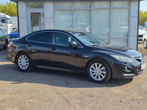 2010 Mazda 6 II (GH) Рестайлинг, чёрный - вид 6