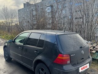 1998 Volkswagen Golf IV, чёрный, 195000 рублей, вид 5