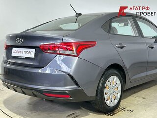 2021 Hyundai Solaris II Рестайлинг, серый, 1395000 рублей, вид 3