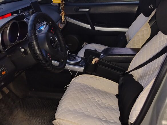 2007 Mazda CX-7 I, золотистый, 770000 рублей - вид 5