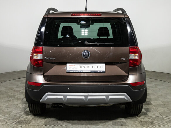 2014 Skoda Yeti I Рестайлинг, коричневый, 1029700 рублей - вид 5