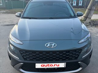 2021 Hyundai Kona I Рестайлинг, серый, 1990000 рублей, вид 2
