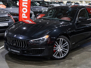 2019 Maserati Ghibli S Q4 III Рестайлинг, чёрный, 5500000 рублей, вид 2