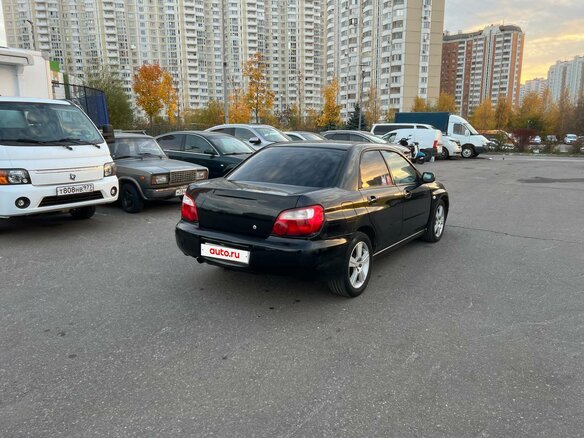 2004 Subaru Impreza II Рестайлинг 1, чёрный, 429000 рублей - вид 3