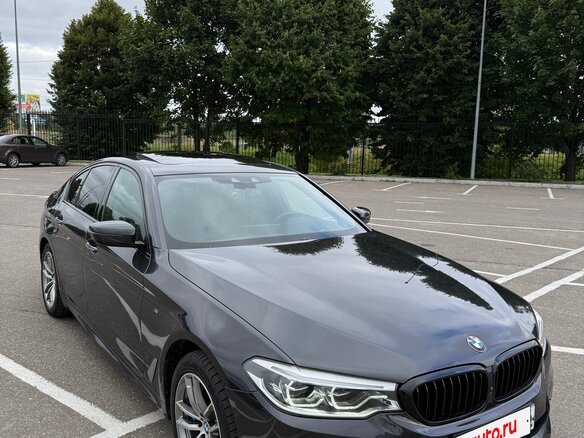 2017 BMW 5 серии 530i xDrive VII (G30/G31/G38), серый - вид 1