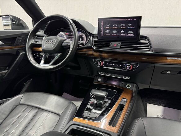 2022 Audi Q5 45 TFSI II (FY) Рестайлинг, чёрный, 3700000 рублей - вид 14