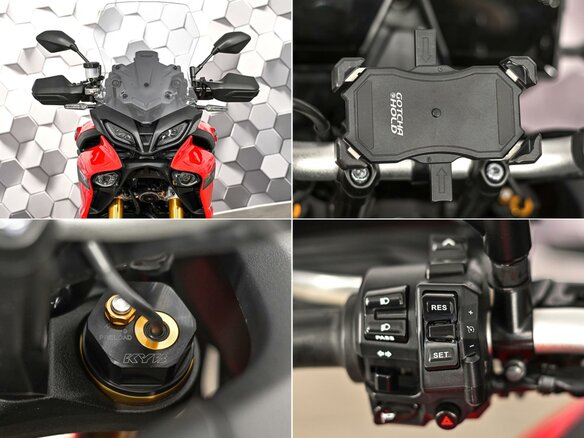 2022 Yamaha MT-09 Tracer (FJ-09), красный, 1399000 рублей - вид 9