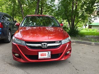 2010 Honda Stream II Рестайлинг, красный, 1150000 рублей, вид 2