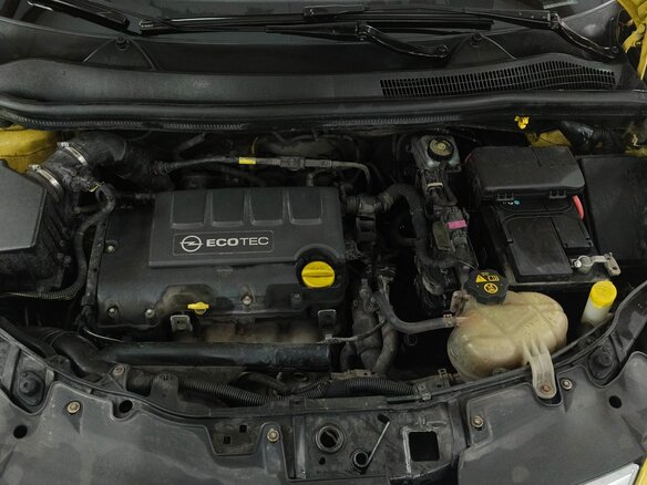 2012 Opel Corsa D Рестайлинг II, жёлтый, 500000 рублей - вид 8
