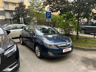 2012 Opel Astra J, синий, 1030000 рублей, вид 2
