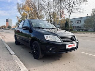 2017 Lada (ВАЗ) Granta I, чёрный, 450000 рублей, вид 2
