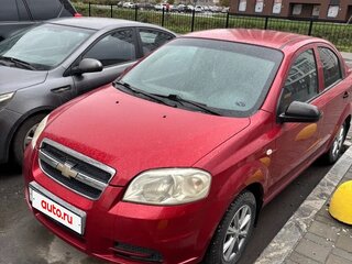 2007 Chevrolet Aveo I Рестайлинг, красный, 340000 рублей, вид 1