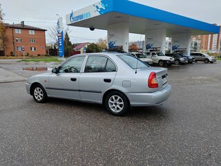 2002 Hyundai Accent II, серебристый, 270000 рублей, вид 3