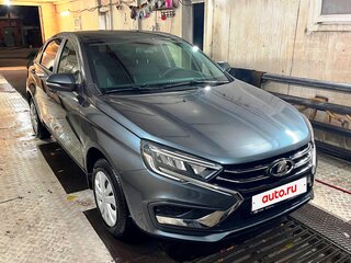 2025 Lada (ВАЗ) Vesta I Рестайлинг (NG), серый, 1380000 рублей, вид 4