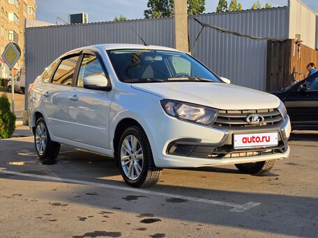 2023 Lada (ВАЗ) Granta I Рестайлинг, белый, 775000 рублей, вид 4