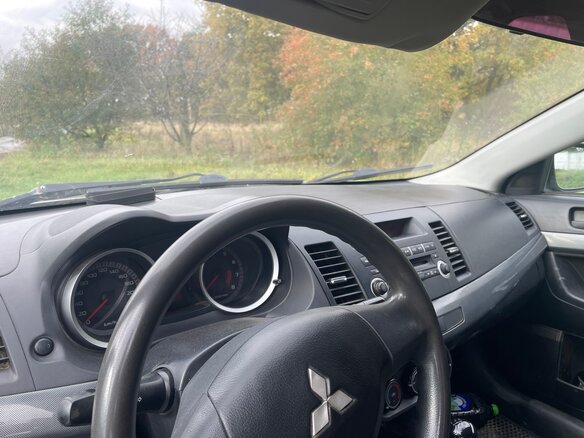 2008 Mitsubishi Lancer X, бежевый, 420000 рублей - вид 5