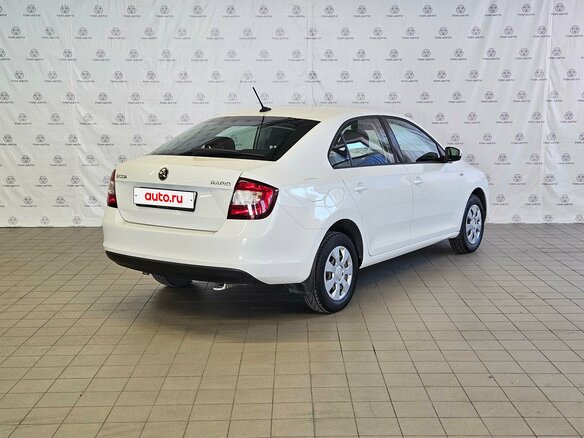 2019 Skoda Rapid I Рестайлинг, белый - вид 4