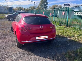 2014 Opel Astra J Рестайлинг, красный, 850000 рублей, вид 5