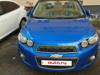 2013 Chevrolet Aveo II, синий, 800000 рублей, вид 2