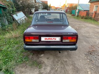 2006 Lada (ВАЗ) 2107, пурпурный, 85000 рублей, вид 2