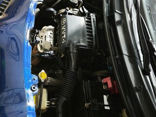 2006 Toyota Yaris Multimode II, синий, 599000 рублей, вид 2