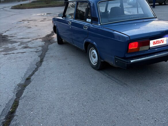 2006 Lada (ВАЗ) 2107, синий, 130000 рублей - вид 2