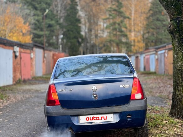 2007 Renault Logan I, серый, 110000 рублей - вид 3
