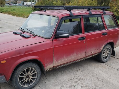 2007 Lada (ВАЗ) 2104, красный, 160000 рублей, вид 4