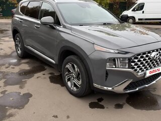 2021 Hyundai Santa Fe IV Рестайлинг, серый, 3300000 рублей, вид 4