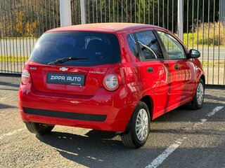 2008 Chevrolet Aveo I Рестайлинг, красный, 429000 рублей, вид 4