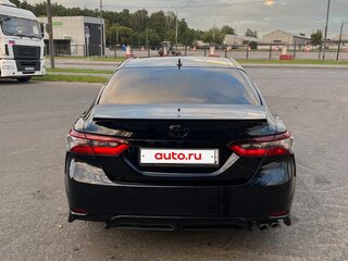 2023 Toyota Camry VIII (XV70) Рестайлинг, чёрный, 3750000 рублей, вид 5