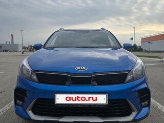2021 Kia Rio X IV Рестайлинг, синий, 1850000 рублей, вид 2