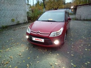 2009 Citroen C4 I Рестайлинг, красный, 350000 рублей, вид 2
