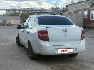 2015 Lada (ВАЗ) Granta I, белый, 365000 рублей, вид 5