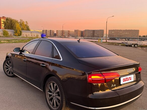 2014 Audi A8 III (D4) Рестайлинг, чёрный, 2100000 рублей - вид 4