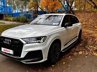 2021 Audi Q7 55 TFSI II (4M) Рестайлинг, белый, 7000000 рублей, вид 2