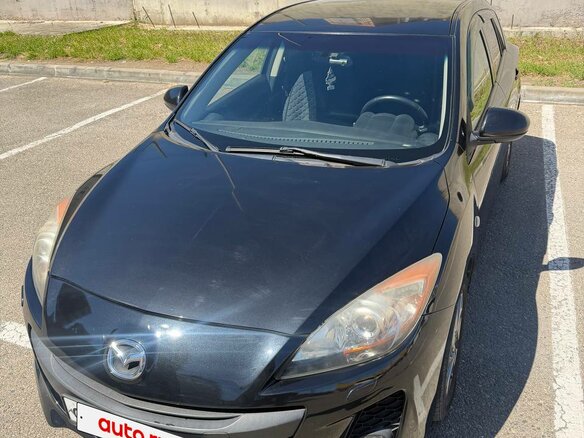 2011 Mazda 3 II (BL) Рестайлинг, чёрный, 1050000 рублей - вид 3