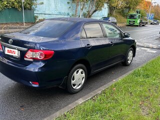 2012 Toyota Corolla X (E140, E150) Рестайлинг, синий, 920000 рублей, вид 4